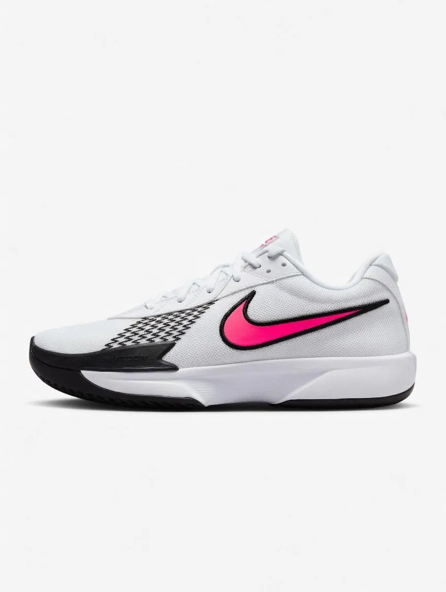 Nike Air Zoom G.T. Cut Academy FB2599-105 - Sportschoenen 47 - Wit/Zwart/Rosa