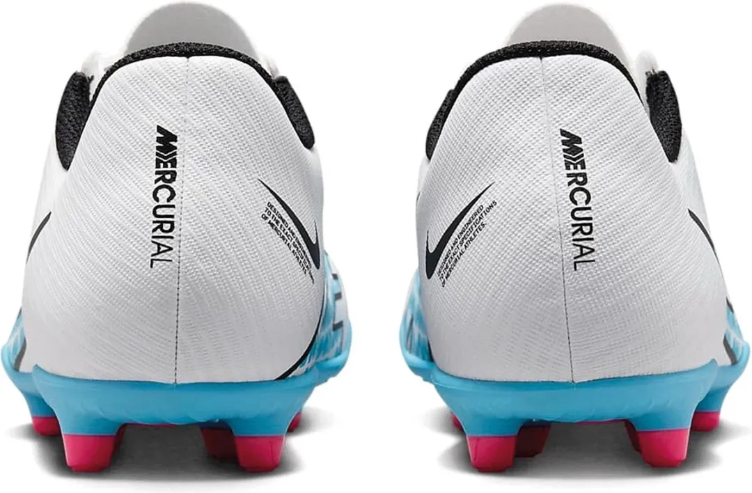 Nike Vapor 15 Club FG Sportschoenen - Maat 47.5 - Wit/Blauw/Roze