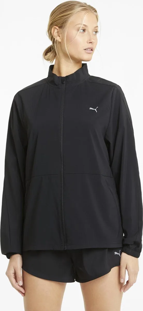 PUMA Run Favorite Woven Jacket W - Zwart S