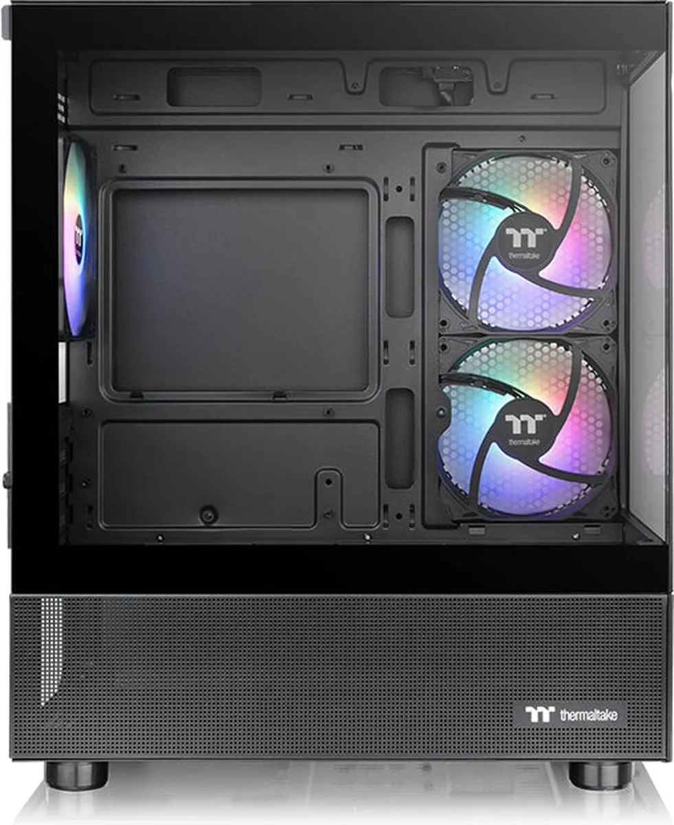 Thermaltake View 170 TG ARGB Micro Tower - 3 Ventilatoren - Zwart - afbeelding 6 van 6