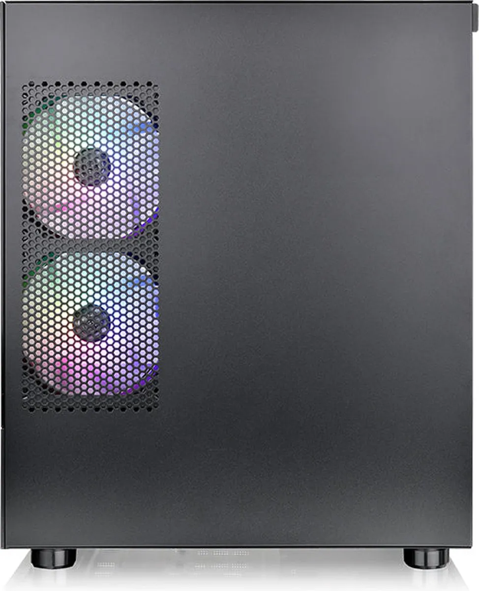 Thermaltake View 170 TG ARGB Micro Tower - 3 Ventilatoren - Zwart