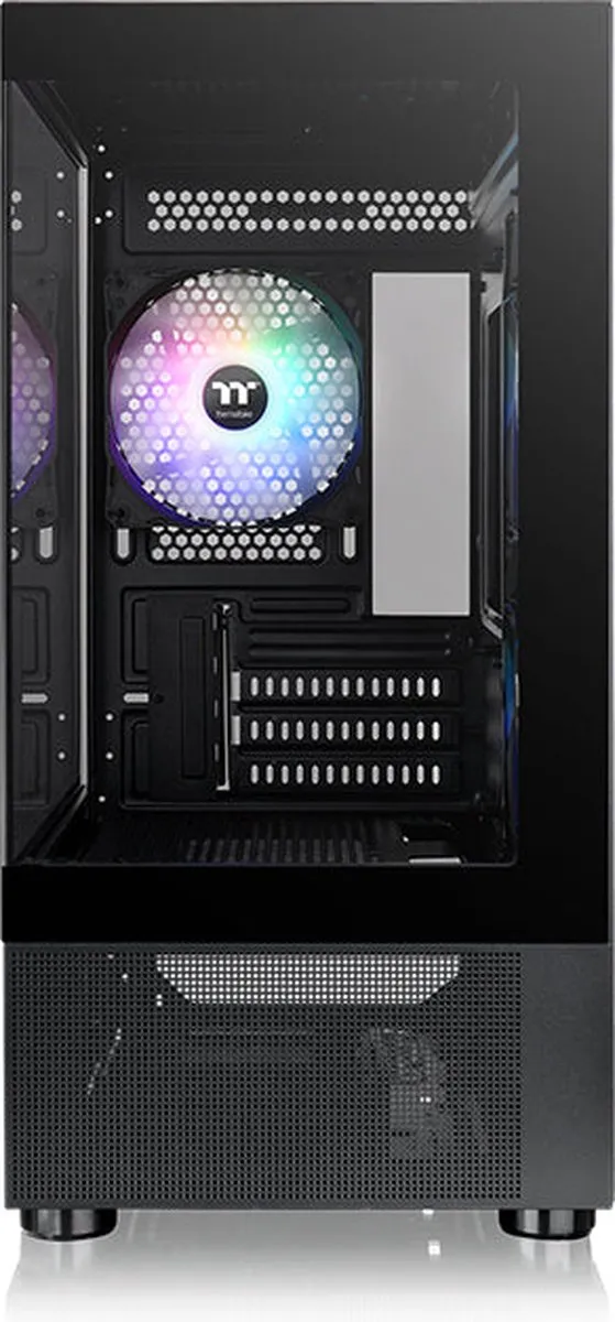 Thermaltake View 170 TG ARGB Micro Tower - 3 Ventilatoren - Zwart