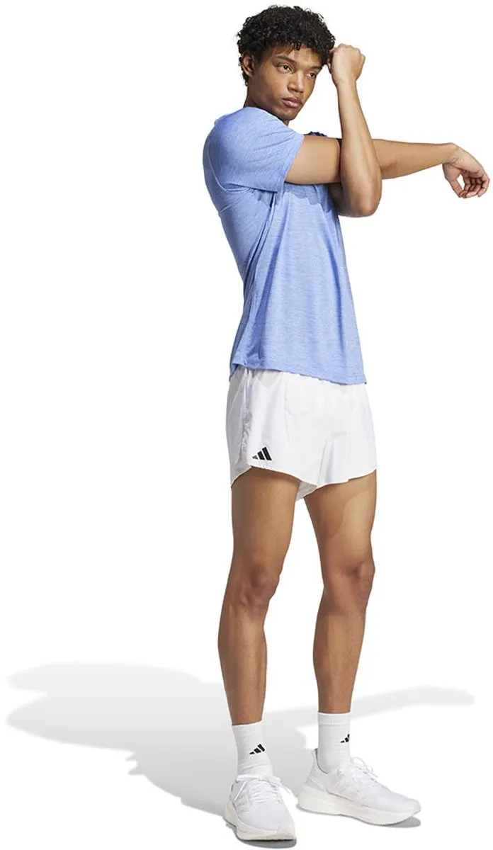 Adidas Own The Run T-shirt - Blauw Fusion - XL