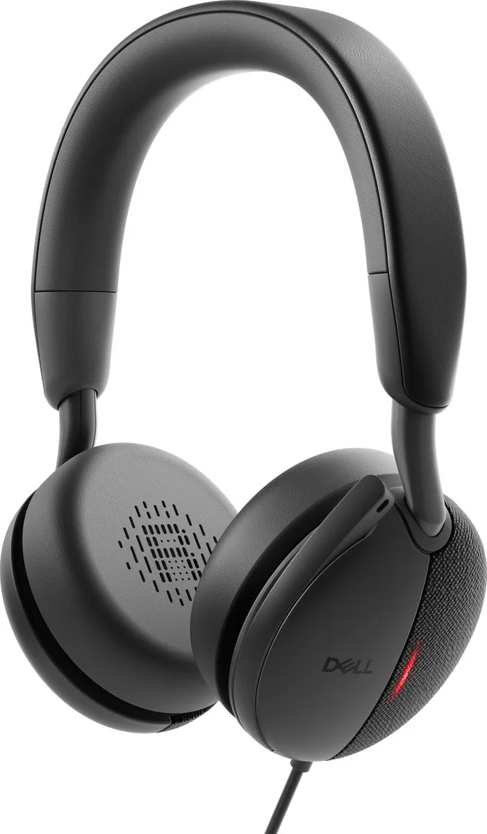 Dell WH5024 Headset - Bedraad USB Type-C - Zwart