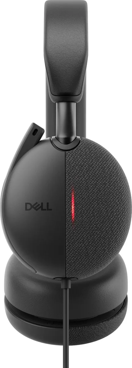 Dell WH5024 Headset - Bedraad USB Type-C - Zwart
