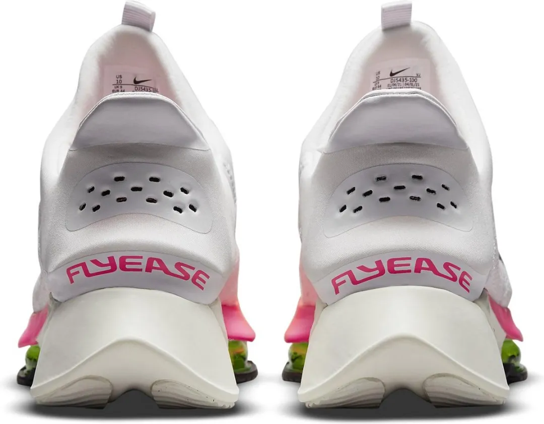 Nike Air Zoom Tempo Next% FlyEase - 42.5 Wit/Roz