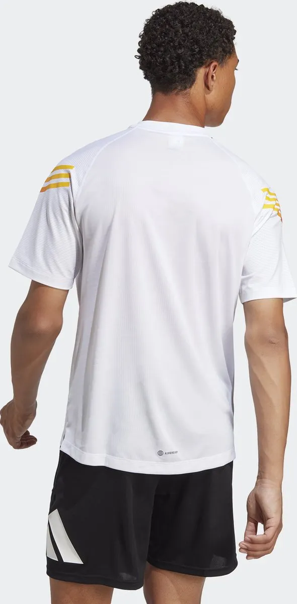 adidas Performance Train Icons 3-Stripes T-shirt IC5496 - Wit