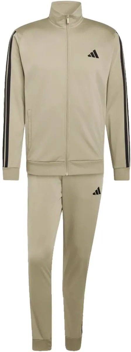 Adidas 3 Stripes Trainingspak - L - Beige