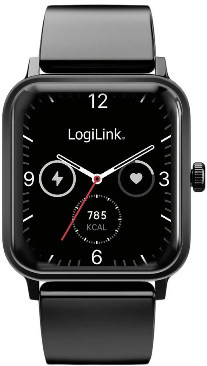 Logilink SW0001B Smartwatch - Zwart