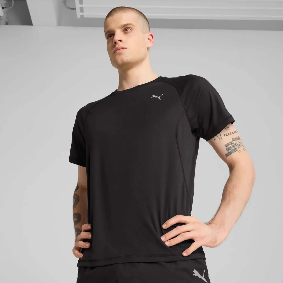 PUMA M Run Velocity Tee T-Shirt - XXL - Zwart