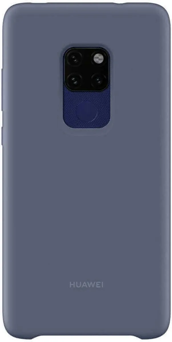 Huawei Mate 20 Silicon Hoesje - Blauw