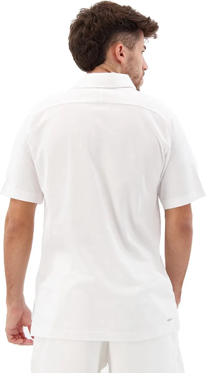 adidas Z.N.E. Premium Poloshirt IJ6136 - Heren L - Wit