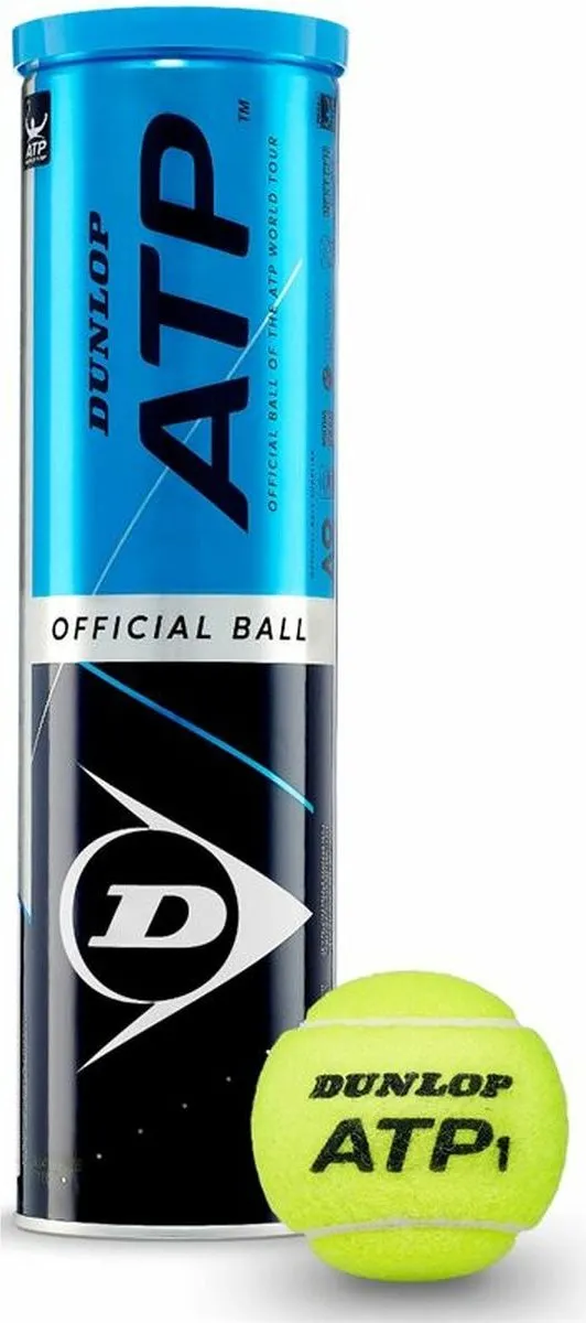 Dunlop ATP Tennisballen - 4 Stuks