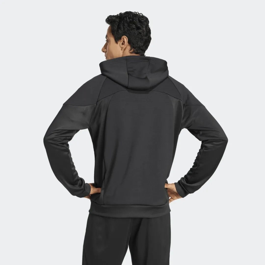 adidas Tiro25 FZ Voetbal Trainingsjack Heren - Zwart