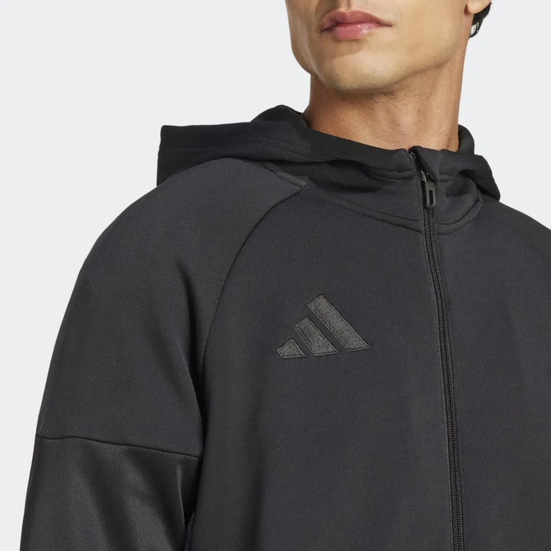 adidas Tiro25 FZ Voetbal Trainingsjack Heren - Zwart