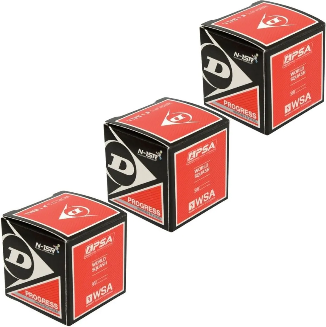 Dunlop Progress Squashballen