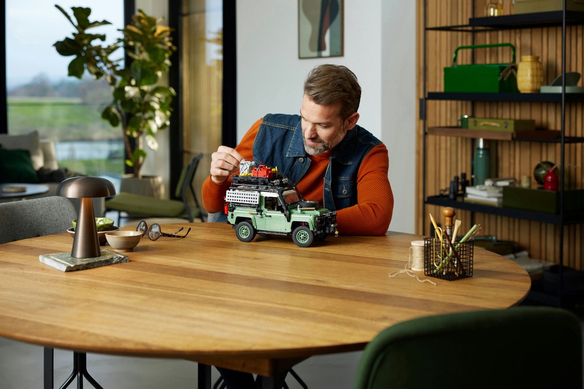 LEGO Icons Land Rover Classic Defender 90 Auto Model Bouwpakket voor Volwassenen - 10317