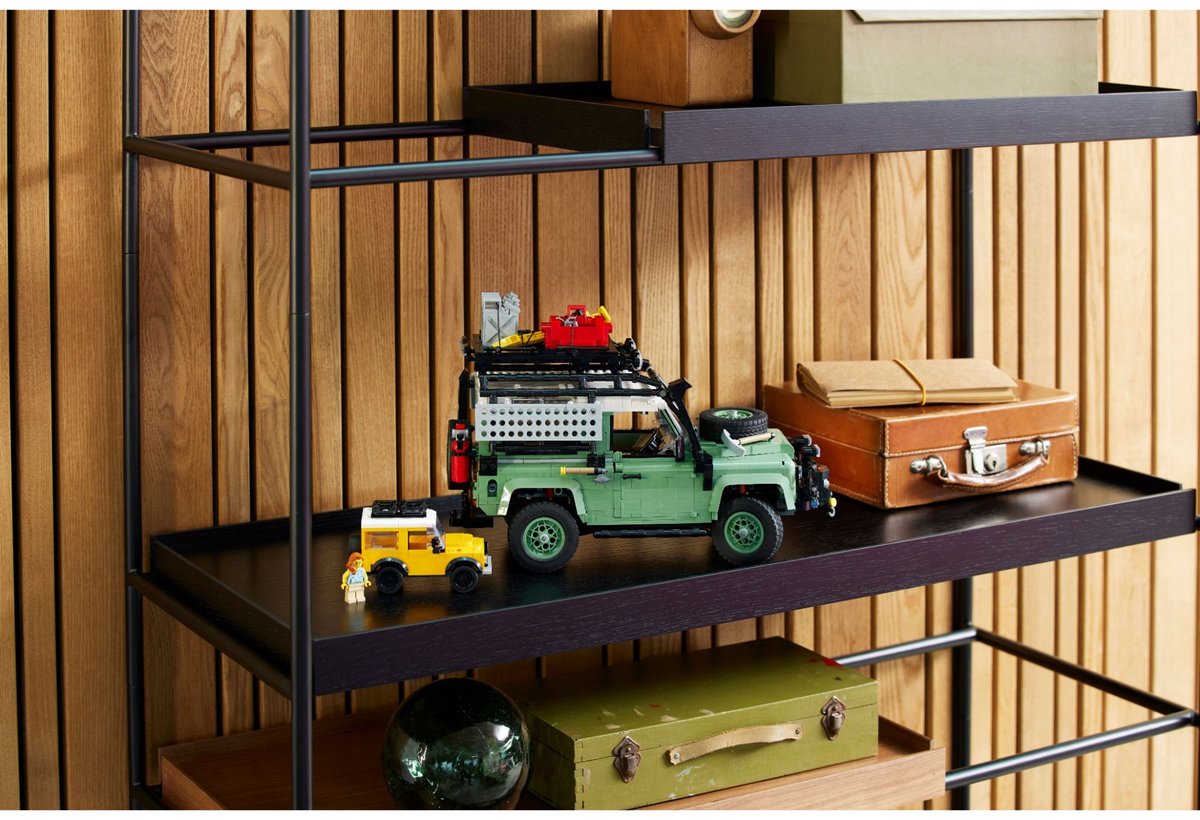 LEGO Icons Land Rover Classic Defender 90 Auto Model Bouwpakket voor Volwassenen - 10317