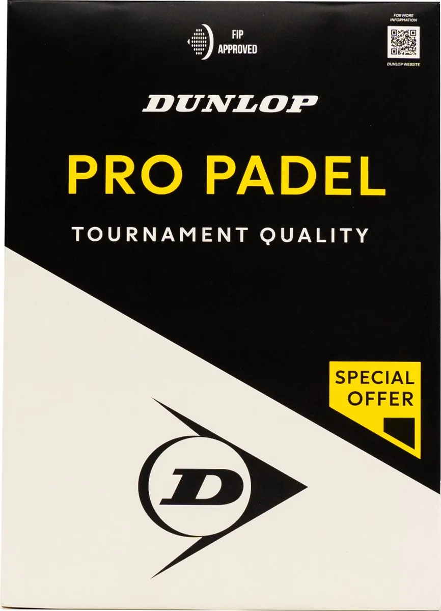 Dunlop Pro Padel Ballen