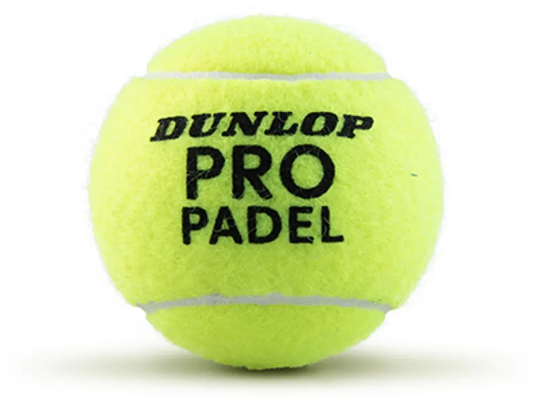 Dunlop Pro Padel Ballen - 6 Stuks - Geel