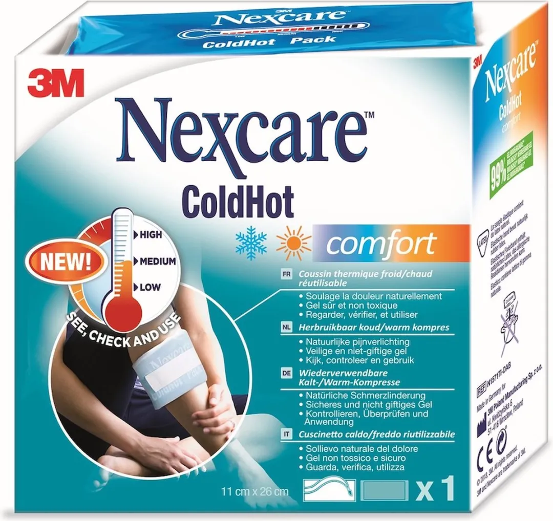 3M Nexcare ColdHot Therapy Pack Comfort - Blauw/Wit