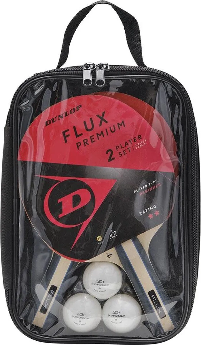 Dunlop Flux Premium 2 Player Tafeltennis Set