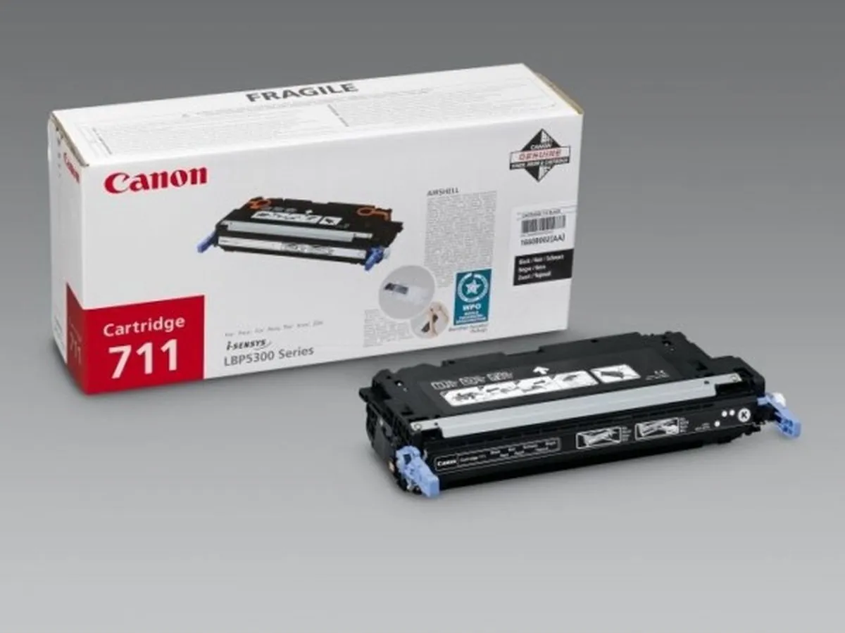 Canon 711 Tonercartridge Zwart - 6000 pagina's