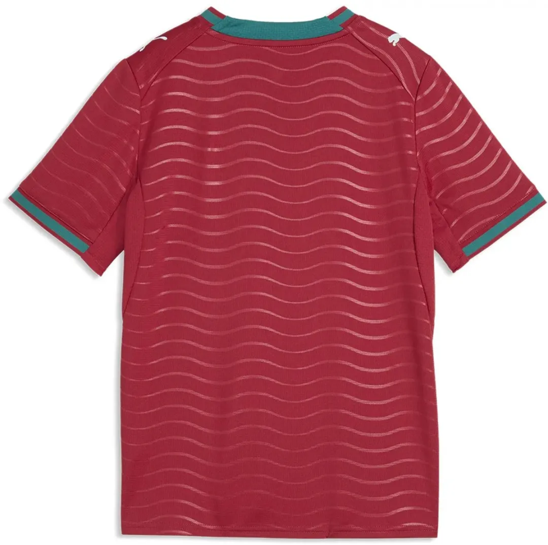 PUMA Portugal 25/26 Thuis T-shirt Junior - Rood 5-6 jaar