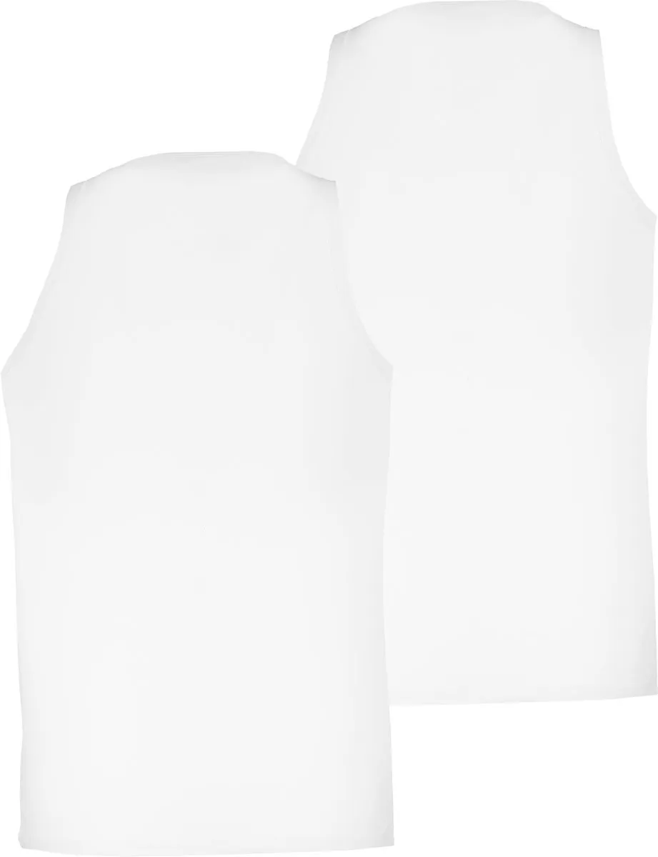 PUMA Heren Everyday Hemd - Wit - L - 2 Stuks