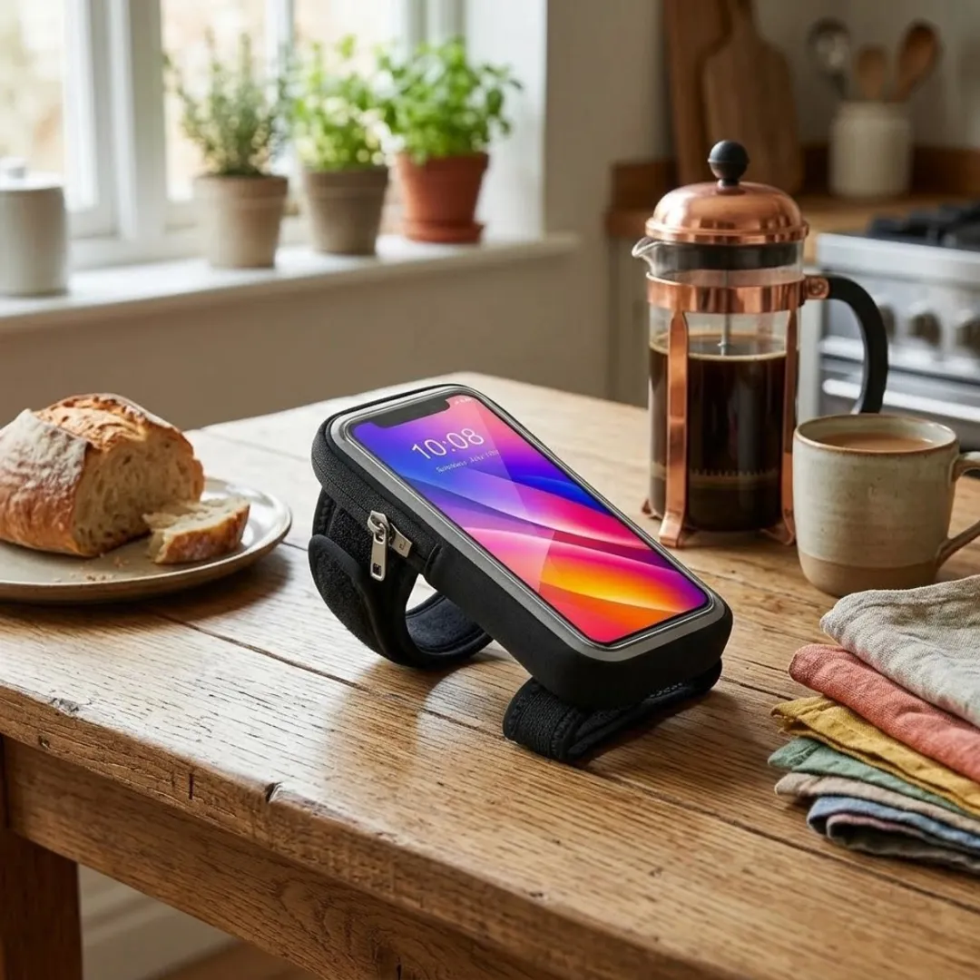 NUVEX Sport Armband Telefoonhoes - Zwart