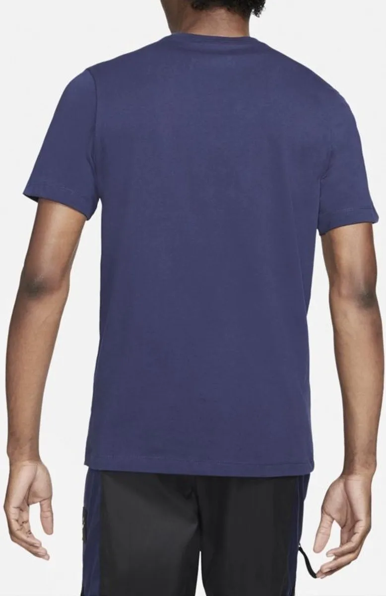 Nike Sportswear Icon Swoosh Heren T-shirt L - Blauw
