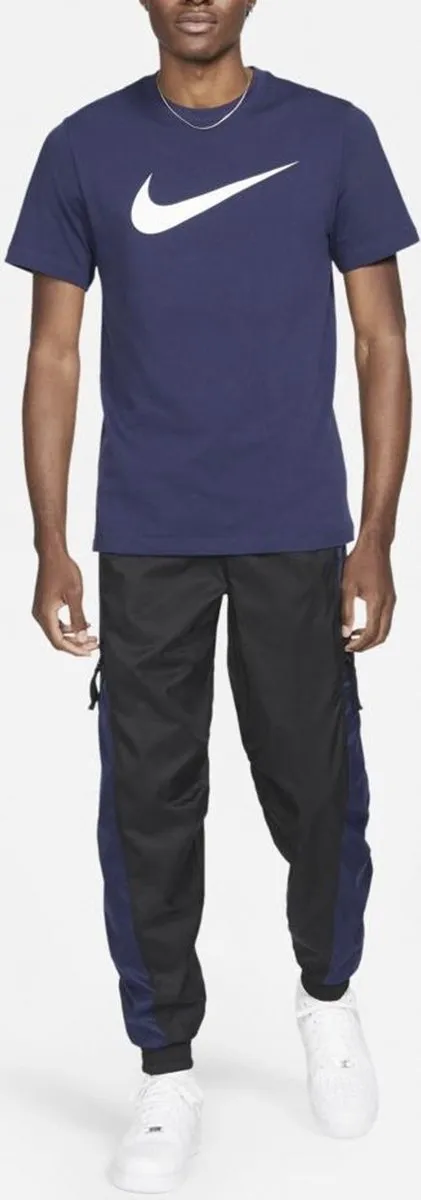 Nike Sportswear Icon Swoosh Heren T-shirt L - Blauw