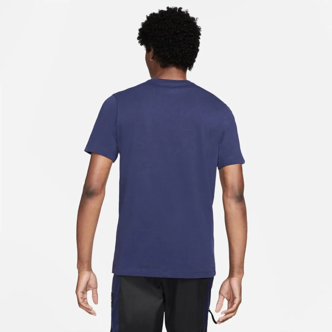 Nike Sportswear Icon Swoosh Heren T-shirt L - Blauw
