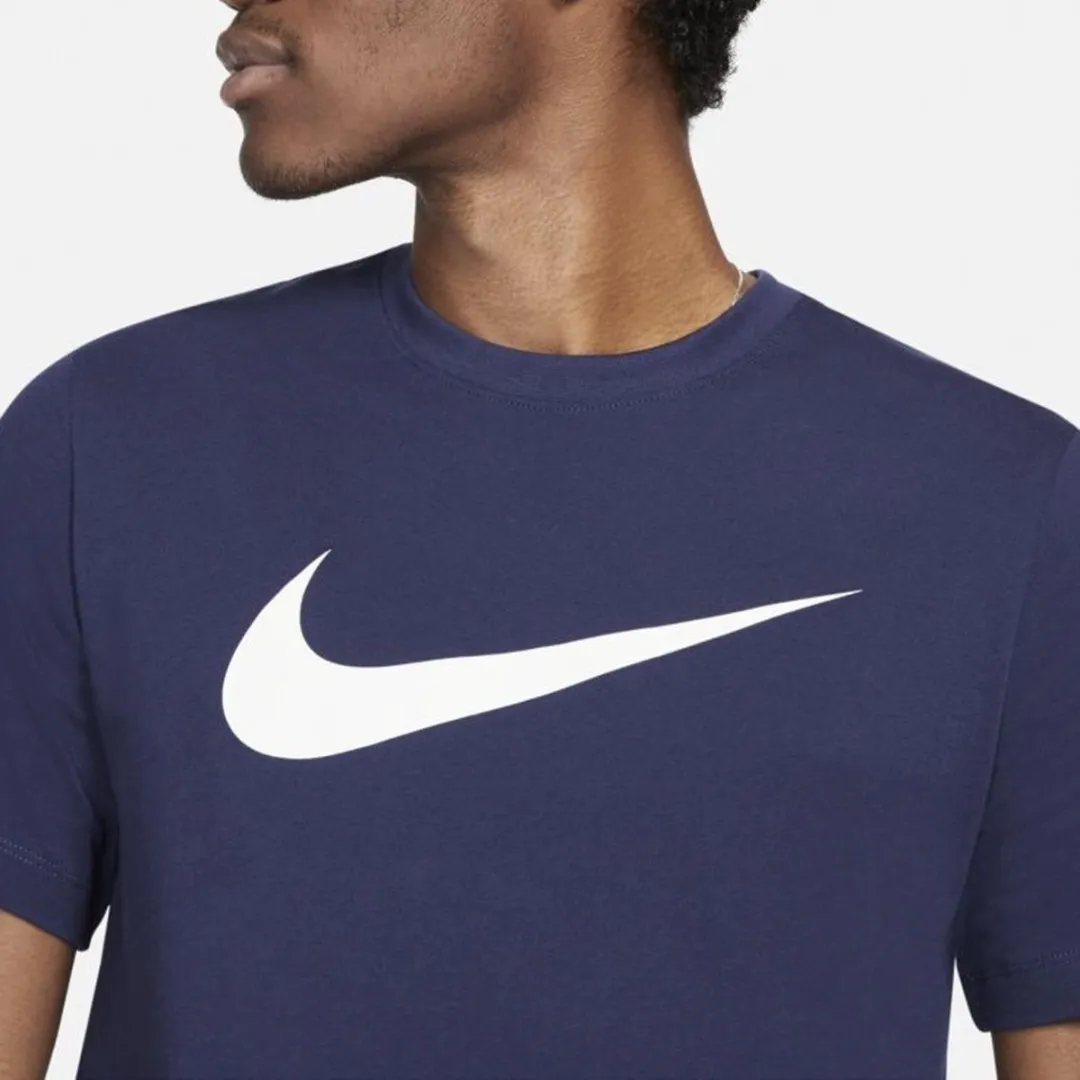 Nike Sportswear Icon Swoosh Heren T-shirt L - Blauw