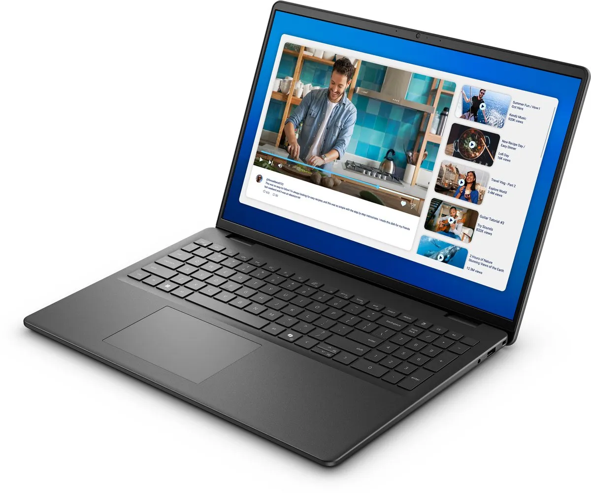Dell DC16250 Laptop 16" Full HD+ - 16GB RAM 512GB SSD - Zwart