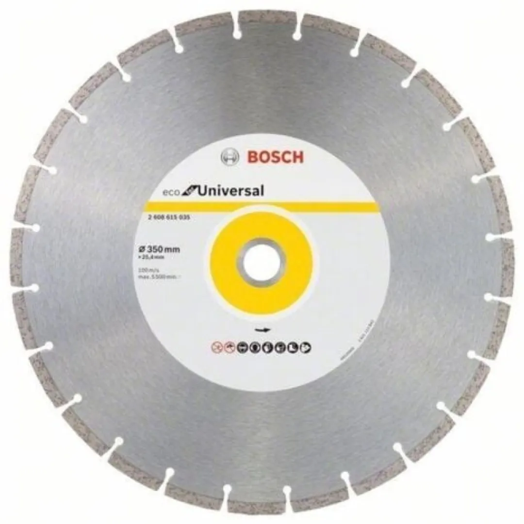 Bosch ECO Diamantschijf 350x25,4mm Segmentzaag