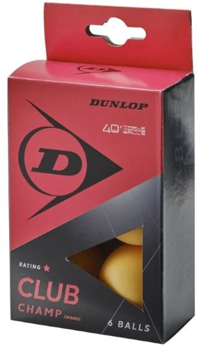 Dunlop Club Champ 40+ Tafeltennisballen