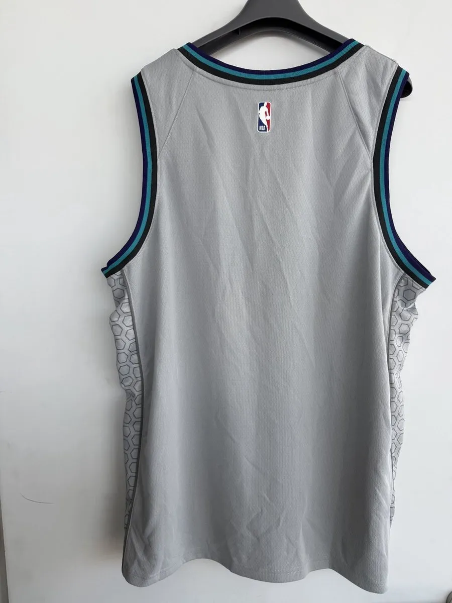 Nike NBA Charlotte Hornets Jersey Swingman - XXL Grijs