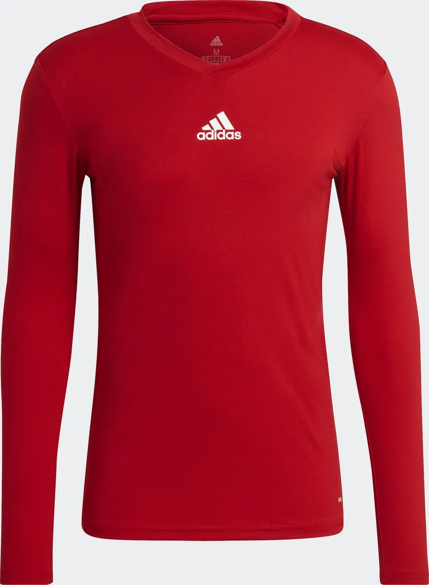 adidas Performance Team Base Longsleeve GN5674 - Rood