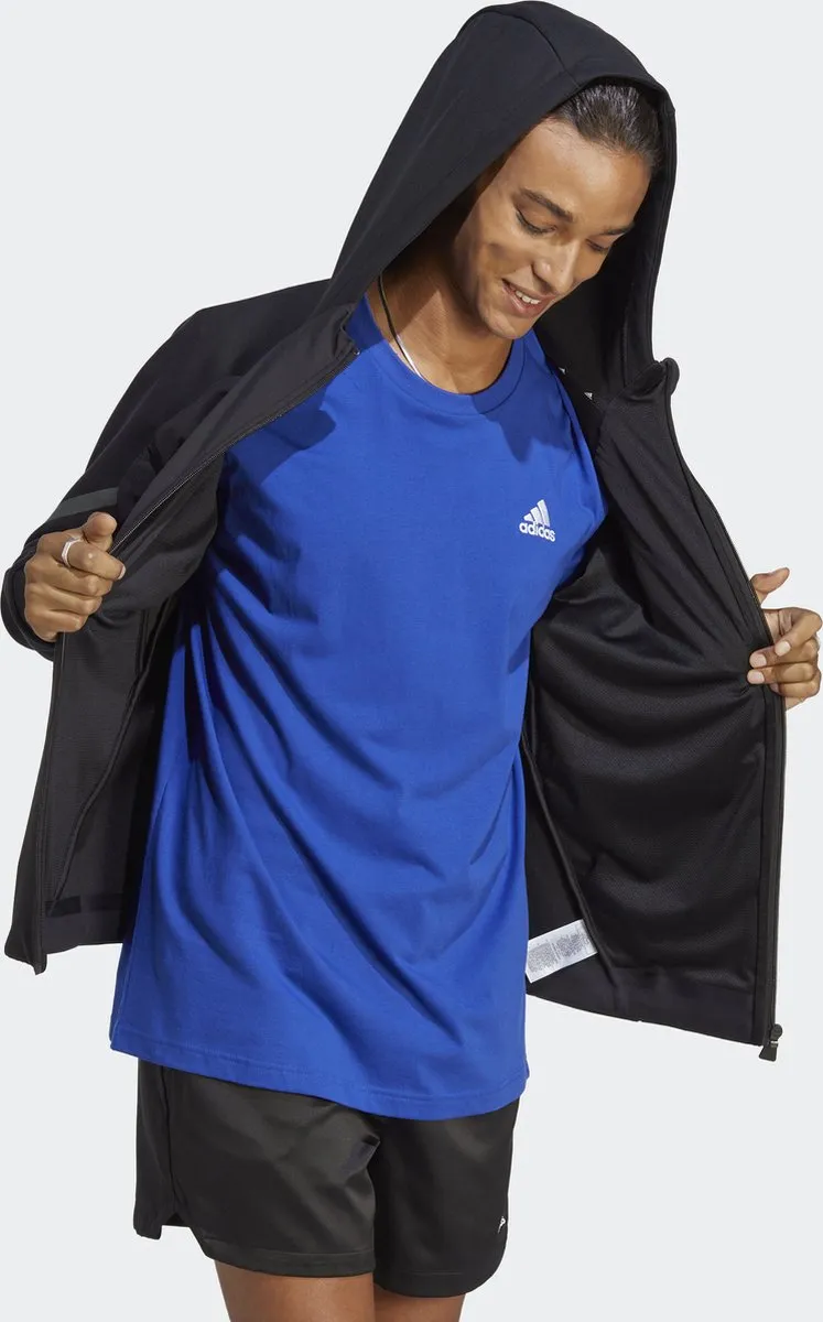 adidas Sportswear Essentials T-shirt IC9284 - Blauw - S