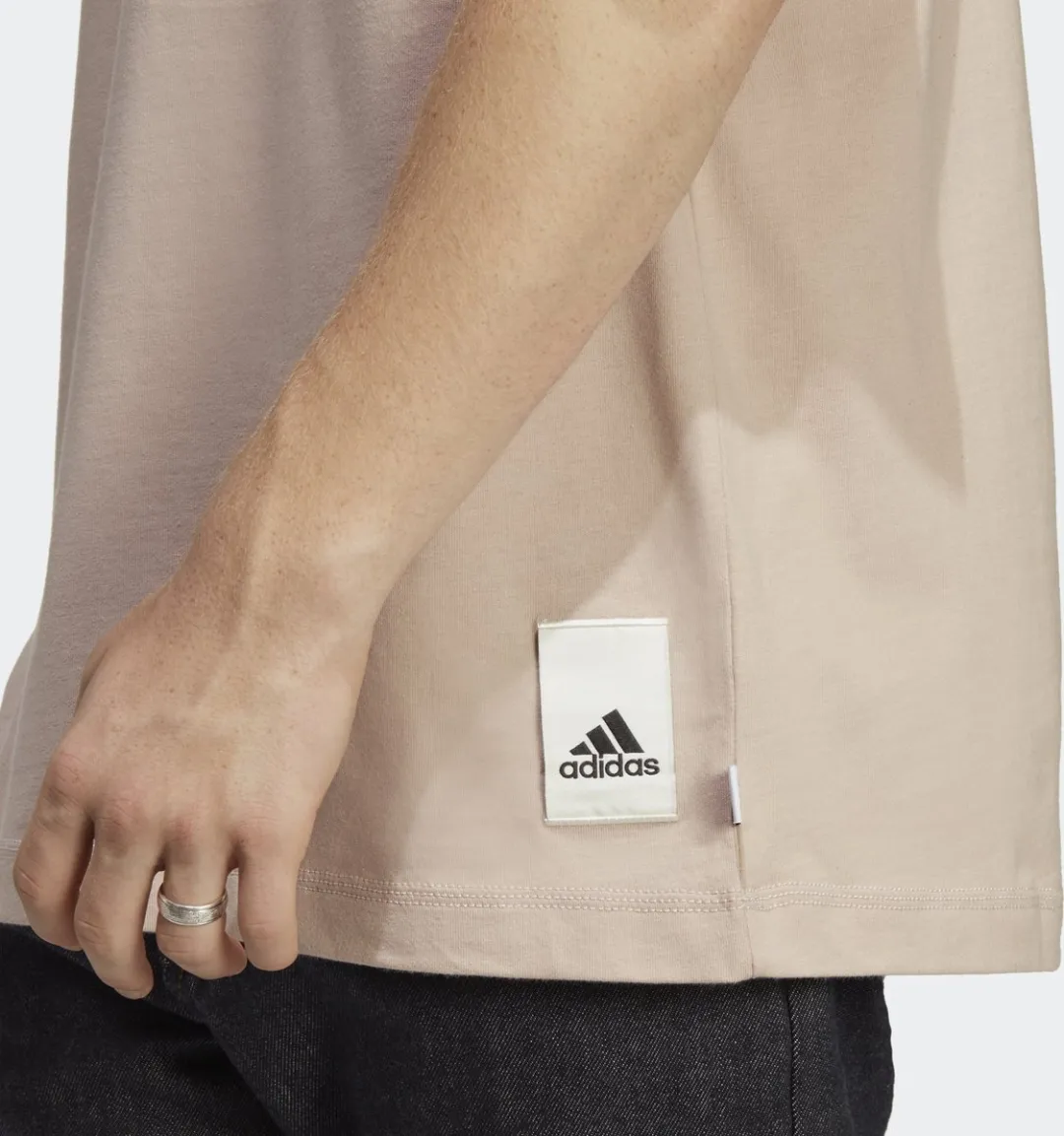 adidas Sportswear Lounge T-shirt IC4101 - Heren M - Bruin