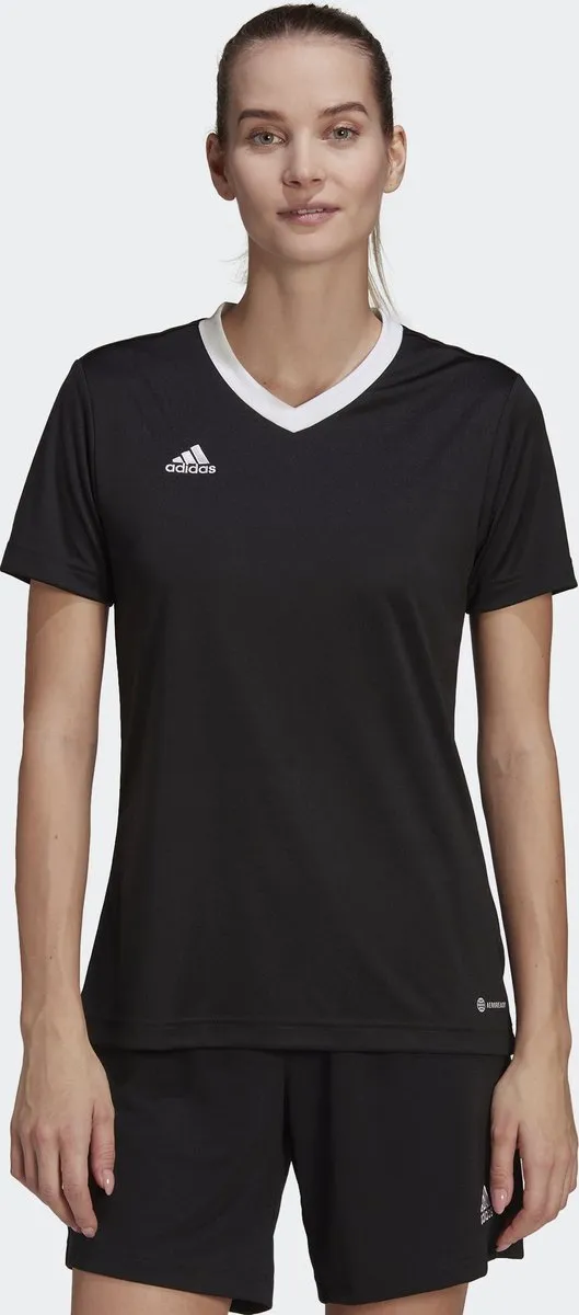 adidas Performance Entrada 22 Voetbalshirt M - Zwart - afbeelding 6 van 6