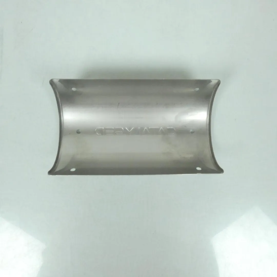Peugeot 50 Uitlaatbeschermer - 250mm - Aluminium
