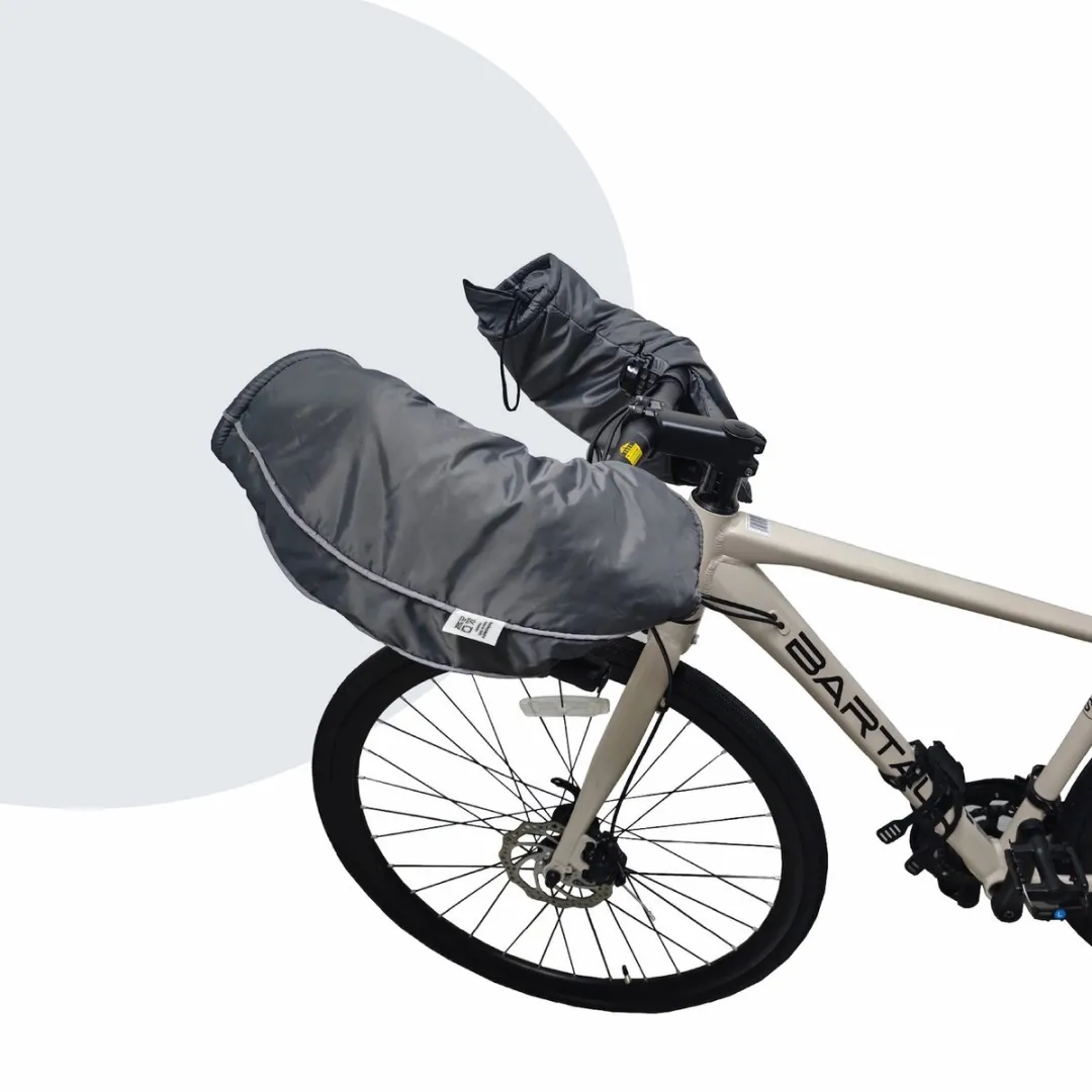 Voltano Handwarmers Fiets Handschoenen - Zwart