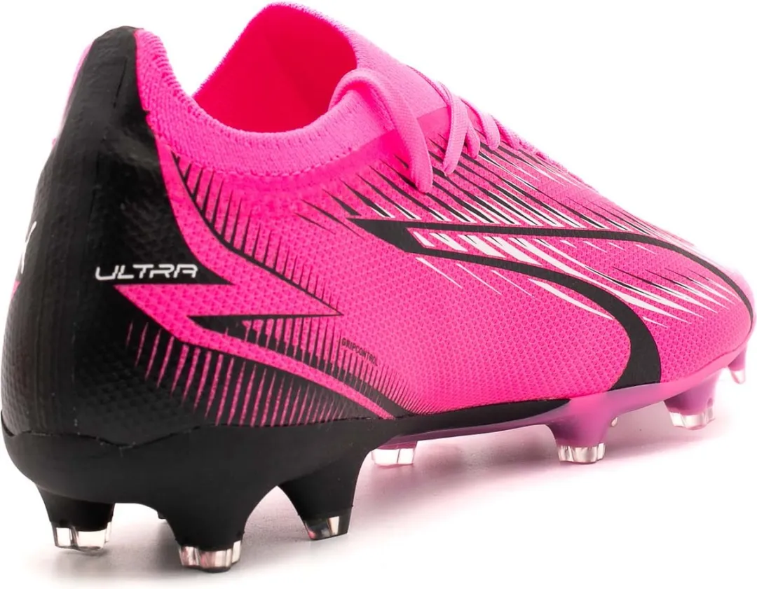 PUMA ULTRA MATCH FG/AG Sportschoenen - Maat 45 - Poison Pink/Wit/Zwart