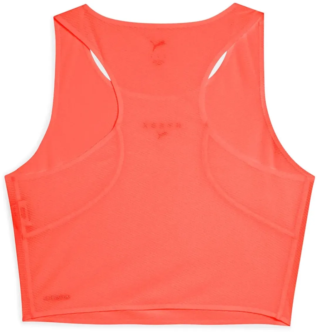 PUMA X Hyrox Ultraspun Crop Mouwloos T-shirt Glowing Red