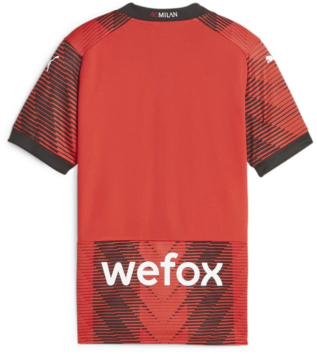 PUMA AC Milan 22/23 Korte Mouw T-shirt Junior - Rood - 5-6 jaar