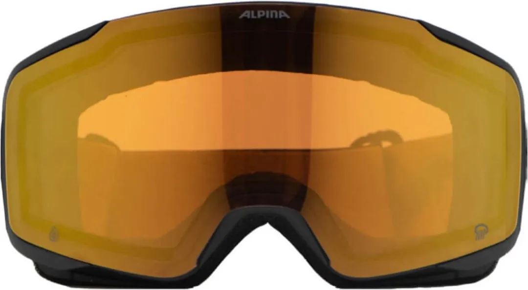 Alpina Taos Q Skibril - Zwart Goud