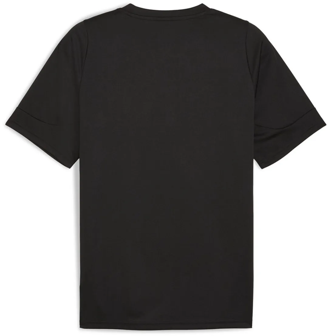 PUMA Individualcup T-shirt Kort L - Zwart/Wit/Blauw