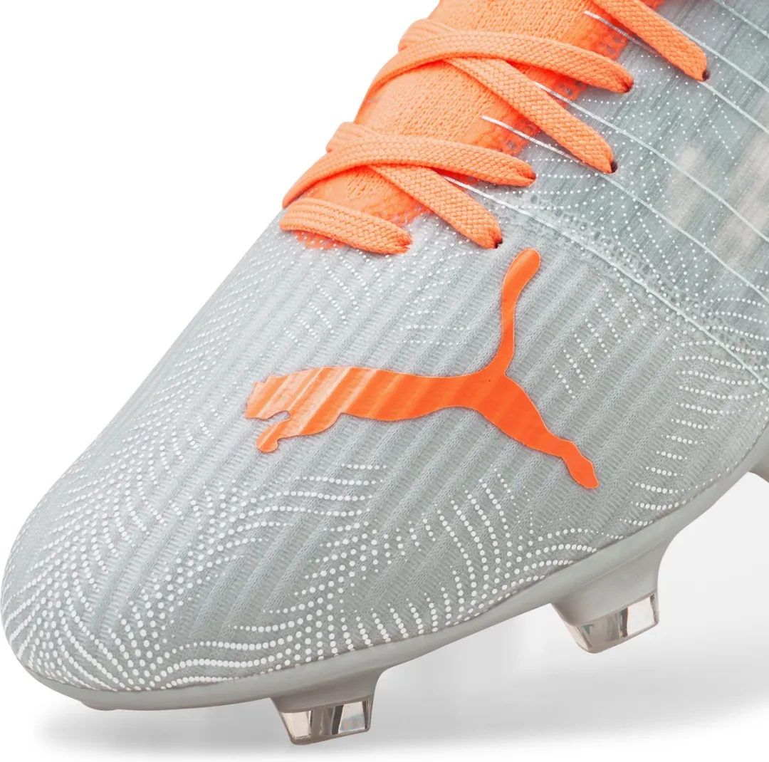 PUMA ULTRA 3.4 Voetbalschoenen FG 44 - Zilver/Oranje